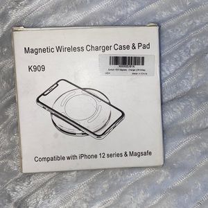 New | Magnetic wireless chargers case & pad